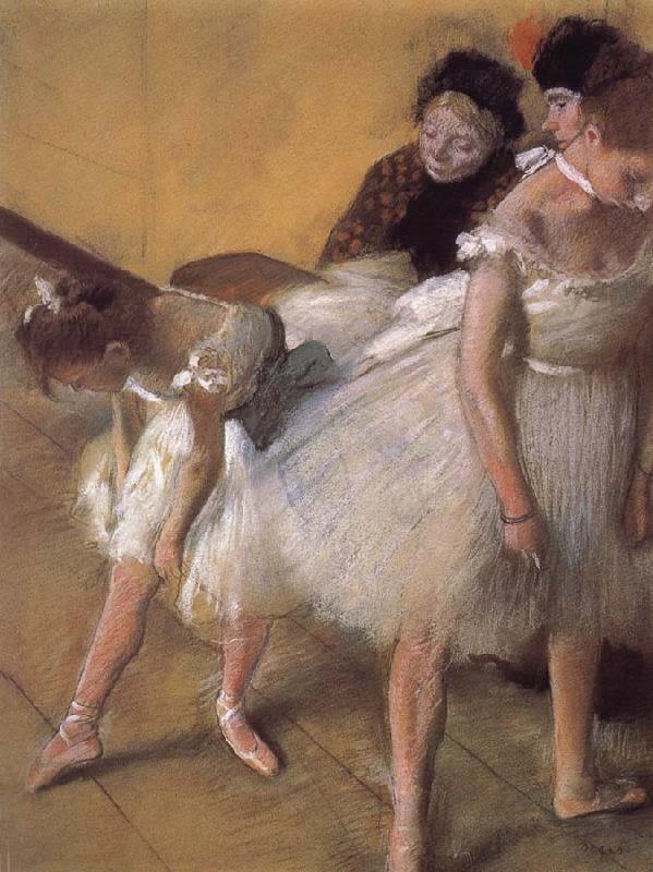 Edgar Degas Dance practising oil painting image